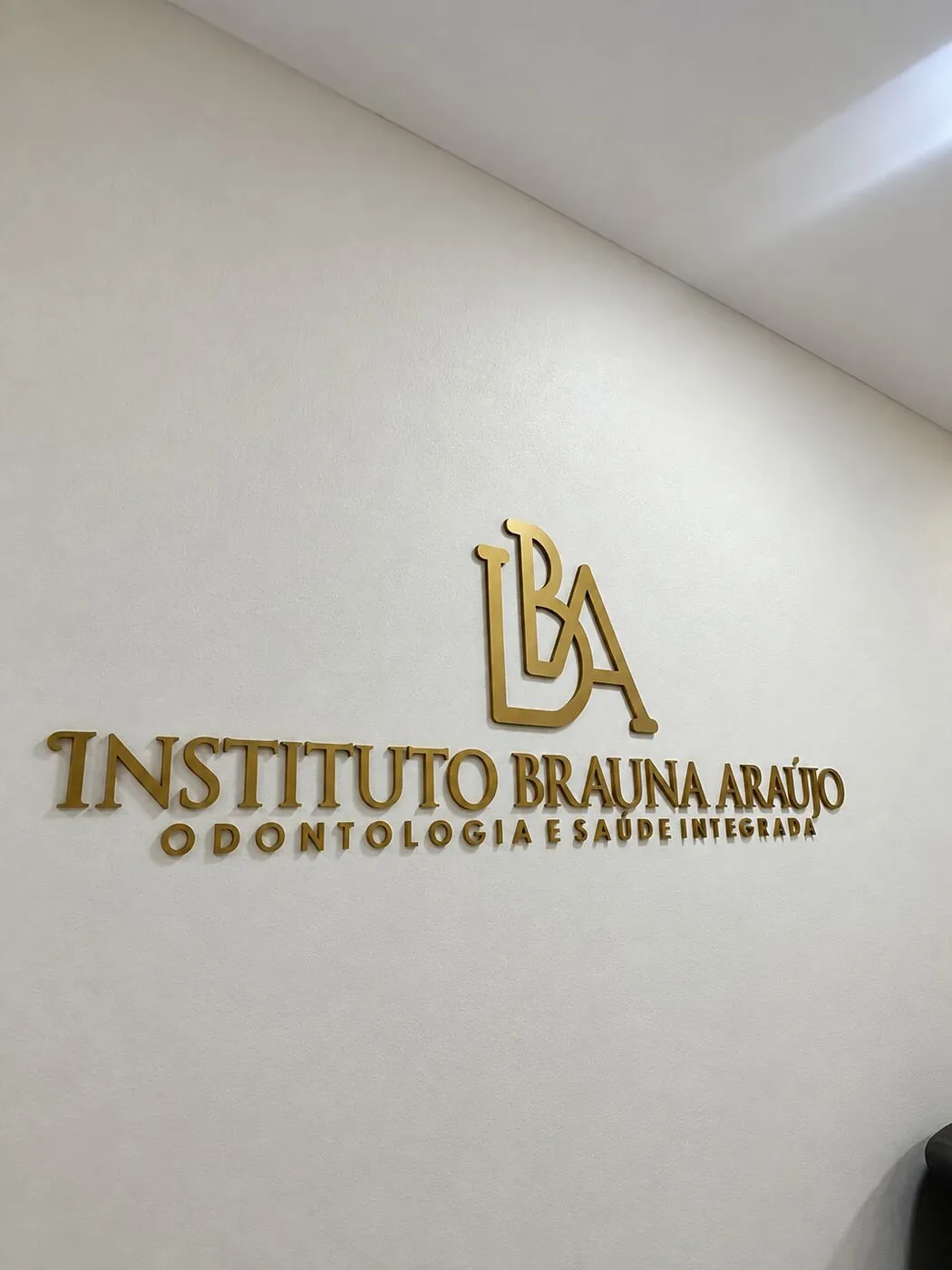 Letreiro do Instituto Brauna Araújo